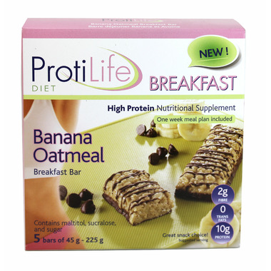 ProtiLife Banana & Oatmeal Breakfast Bar ProtiLife Banana & Oatmeal Breakfast Bar