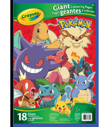Crayola Giant Colouring Pages Pokemon