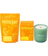 Milk Jar Candle Co. Citrus Candle + Steamer Bundle