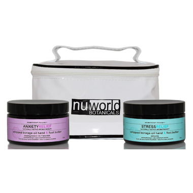 Nuworld Botanicals Whipped Borage Oil Hand & Foot Butter Duo Nuworld Botanicals Whipped Borage Oil Hand & Foot Butter Duo