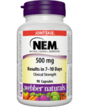 Webber Naturals NEM Natural Eggshell Membrane 500mg