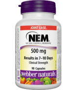 Webber Naturals NEM Natural Eggshell Membrane 500mg