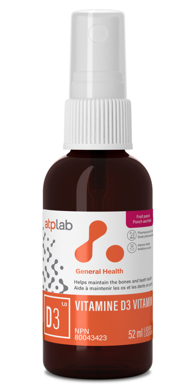 Buy ATP Lab Vitamin D3 Spray at Well.ca | Free Shipping $35+ in Canada