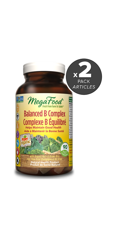 Buy MegaFood Balanced B Complex Bundle At Well.ca | Free Shipping $35 ...