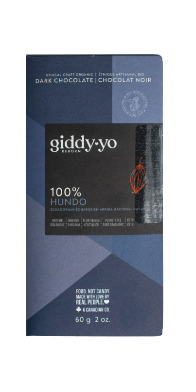 Buy Giddy Yo Organic Chocolate Bar Hundo at Well.ca | Free