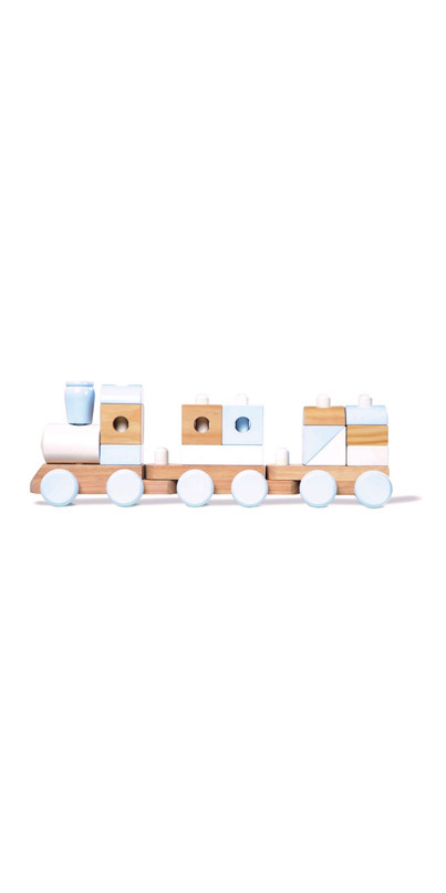 melissa and doug wooden block train