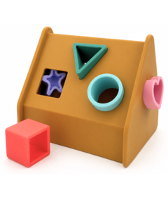 Milly Stone Silicone House Sorter Golden Honey and Multi