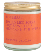 Anecdote Candles Hot Mess Jar Candle
