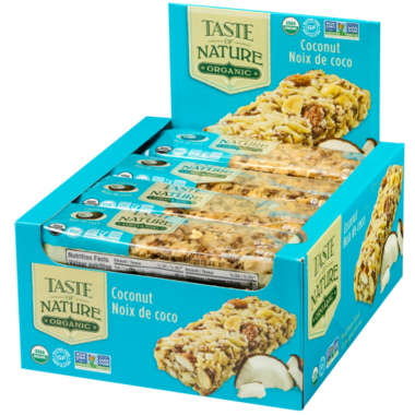 Taste of Nature Exotics Organic Food Bars Taste of Nature Exotics Organic Food Bars