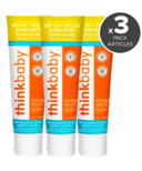 thinkbaby Safe SPF 50 Sunscreen Trio Bundle