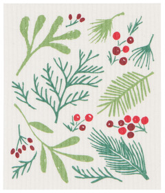Danica Swedish Spongecloth Bough & Berry