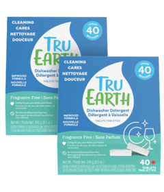 Tru Earth Dishwasher Detergent Tablets Fragrance-Free Bundle
