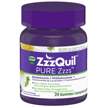 Buy Vicks ZzzQuil PureZzzs Melatonin Gummies at Well.ca | Free Shipping ...