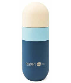 Asobu Stainless Steel Water Bottle Pastel Blue Orb