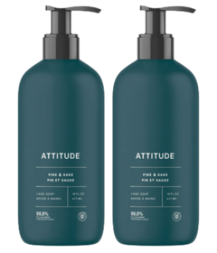 ATTITUDE Hand Soap Pine & Sage Bundle