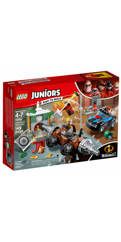 Buy LEGO Juniors Incredibles 2 Underminer Bank Heist at Well