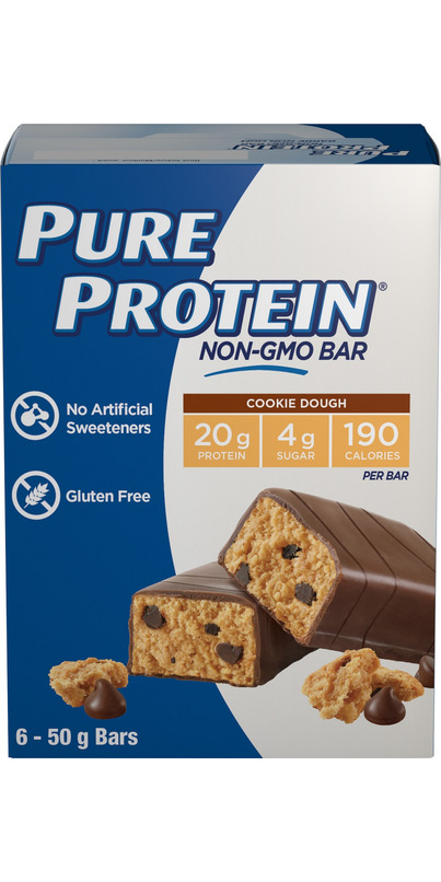 Buy Pure Protein Cookie Dough Non-GMO bar at Well.ca | Free Shipping ...