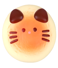 Incredible Novelties Fluffmellies Red Bean Cake