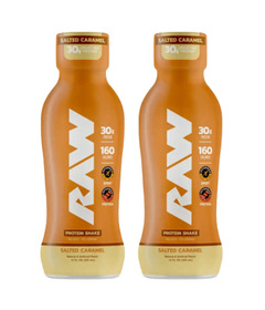 Raw Nutrition Ready To Drink Protein Shake Salted Caramel Bundle
