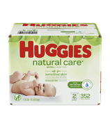 Huggies Natural Care Baby Wipes Unscented Refill