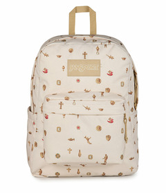 Jansport Superbreak Plus Backpack Gilded Relics Moon Flower