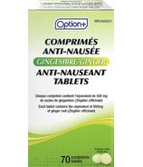 Option+ Ginger Anti-Nauseant Tablets