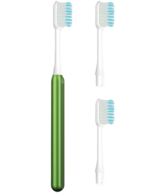 Nada Kids Toothbrush Starter + 2 Brush Heads Soft Green