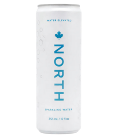 North Water Sparkling Spring Water Can