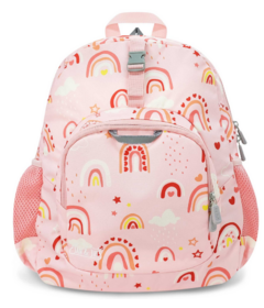 Jan & Jul Kids Backpack Pink Rainbow