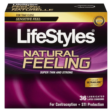 Lifestyles Natural Feeling Latex Condoms Lifestyles Natural Feeling Latex Condoms