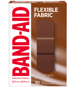 Band-Aid Flexible Fabric Adhesive Bandages Assorted Sizes