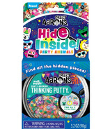 Crazy Aaron’s Thinking Putty Tin Hide Inside Party Animal 