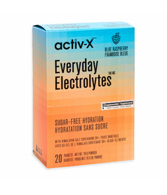 Platinum Naturals Activ-X Électrolytes Quotidiens Framboise Bleue