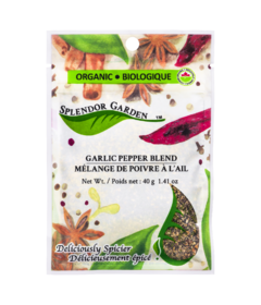 Splendor Garden Organic Garlic Pepper Blend