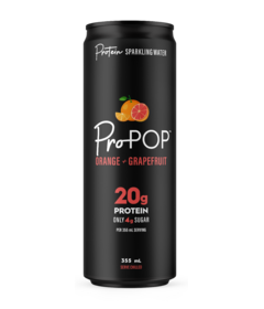 ProPOP Sparkling Protein Water Orange Grapefruit