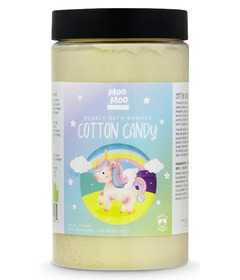 Moo Moo Bath Co. Bubble Bath Powder Cotton Candy 