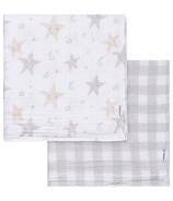 Gerber Childrenswear Muslin Swaddle Blankets Celestial