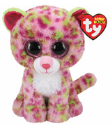 Ty Beanie Boo's Lainey Leopard Pink Regular