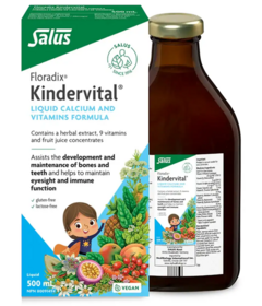 Salus Kindervital for Children Liquid Calcium and Vitamin Formula