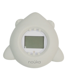 Nouka Bathtub Safety Thermometer Shark Light Storm