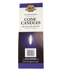 Dutchman's Gold Beeswax Cone Candles