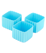 Little Lunch Box Co. Bento Cups Square Light Blue