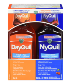 Vicks DayQuil NyQuil Cold & Flu Liquid Convenience Pack