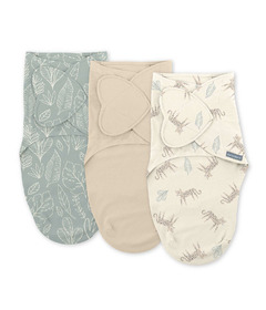 SwaddleMe by Ingenuity Monogram Collection Swaddle Born Free 1.0 TOG