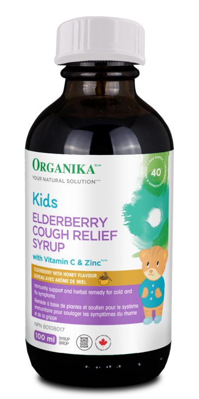 Elderberry cough syrup for children