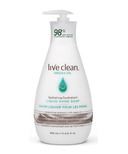 savon pour les mains liquide hydratant à l'huile d'argan de Live Clean