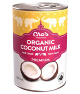Lait de coco Premium de Cha's Organics