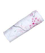 Lange en mousseline de coton biologique certifié GOTS de Malabar Baby Cherry Blossom