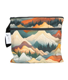 Colibri Small Double Duty Wet Bag Mountains