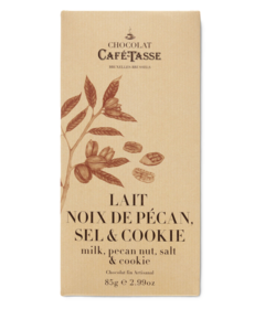Cafe Tasse Milk Chocolate with Salted Pecans